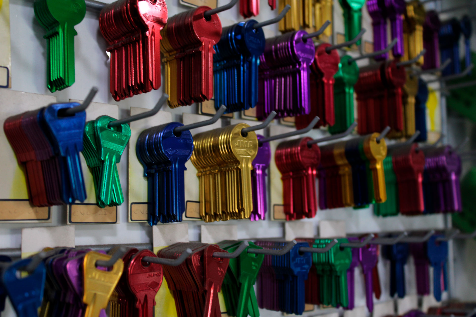 Copia de llaves domésticas y de seguridad